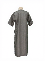 CCY Africa Qamis brodé pour garçons, Abaya musulmane à manches courtes, Robe Jubba d'été, Vêtements pour enfants Eid Maroc, Boubou Homme