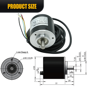 Bộ mã hóa quay quang điện trục rắn tăng dần hltnc zsp5008ef lớp IP54 có thể thay thế E6B2-CWZ6 <span class=keywords><strong>Omron</strong></span> cho CNC - Product Image 4