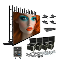 Video Wall LED P3.9 para DJ, con Unión sin Costuras, 500x500mm, Bloqueo Rápido, Alquiler para Eventos y Clubs