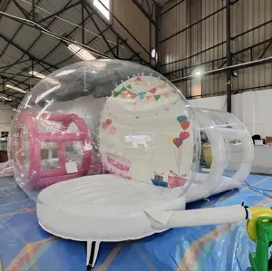 Cumpleaños inflable boda burbuja casa cúpula transparente niños fiesta globos diversión tienda para patio trasero
