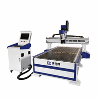 Máquina Fresadora CNC de 3 Ejes para Madera 1325/1530/2130, Máquina de Corte de Madera CNC ATC con Cambio de Herramientas