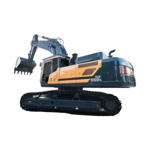 Pelle hydraulique d'occasion Hyundai HX550L de 50 tonnes Grande pelle sur chenilles Prix compétitif Équipement minier - Product Image 1
