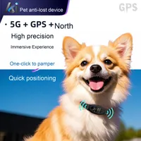 Traceur GPS anti-perte pour animaux de compagnie, étanche IP67, collier en ABS avec réseau 4G, autonomie de plus de 20 heures pour chiens