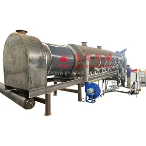 Smokeless Continuous Coconut Shell Charcoal Making Machine Biomass Carbonization Production Line