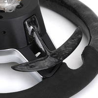 Volant en carbone forgé avec écran LED pour Porsche 991 991.2 992 Cayenne 958 Macan Panamera 970 971 Boxster 996
