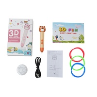 Nouveau design, stylo d'impression 3D semi-automatique 1,75 mm rechargeable, multicolore, pour dessin créatif DIY, cadeau créatif pour enfants, stylos de dessin 3D