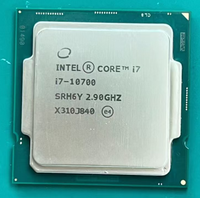 Pour processeur de bureau Intel Core I7-10700 d'occasion, 8 cœurs, 16 threads, 2,9 GHz jusqu'à 4,8 GHz, LGA1200, avec graphismes UHD 630