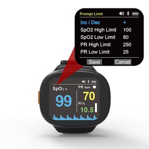 BERRY nouvel oxymètre de pouls médical de poignet Bluetooth pour les soins à domicile alimentés par l'électricité - Product Image 4