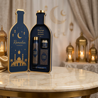 Boîte de calendrier de l'avent pour parfum Ramadan, 30 jours, emballage cadeau en papier rigide, logo personnalisé, boîte PR