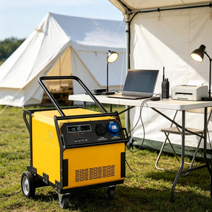 Estación de Energía Portátil de 5500W, Generador Solar de Alta Capacidad con Salida AC/DC/USB para el Hogar y Exteriores - Product Image 1