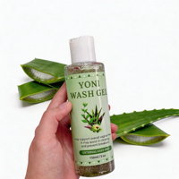 XINHEYU Gel Lavant Moussant 100% Naturel pour Hygiène Intime Féminine Yoni, à l'Aloe Vera, Éclaircissant, Équilibrant le pH, Nettoyant Vaginal Hydratant