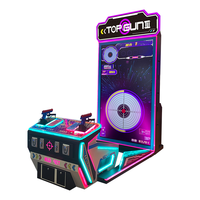 Machine d'amusement de jeu d'arcade à pièces HD LCD de 85 pouces garantie de 12 mois simulateur vidéo de tir d'arme à feu