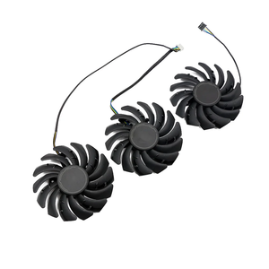 พัดลม PLD09210S12HH 3070Ti 3080TI 85มม. RTX สำหรับ MSI GeForce RTX <span class=keywords><strong>3060</strong></span> <span class=keywords><strong>Ti</strong></span> 3070 3080 3090 <span class=keywords><strong>3X</strong></span> กราฟิกการ์ดเกมพัดลมระบายความร้อน - Product Image 3
