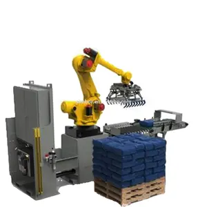 Automático no tripulados Producción Línea robot sistema de trabajo