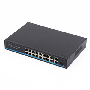 Chinasky Commutateur Réseau PoE 16 Ports 10/100 Mbps 250m avec 2 Uplinks Gigabit RJ-45 et 1 SFP Gigabit (20 Gbit/s Non-Blocking POE1621H-2) - Product Image 2