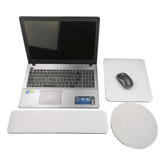 Blank White for Sublimation Gaming Mouse Pad Natural Rubber Blank Mouse Pad Gaming Mouse Pads
