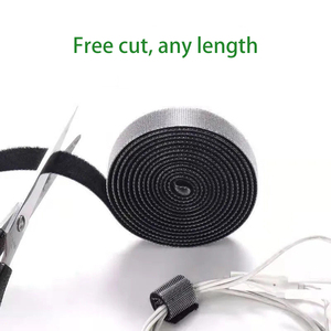 25毫米工厂批发双面钩环带多天鹅绒扎带电线管理家庭/办公室/数据中心 - Product Image 3