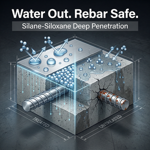 Revêtement de protection contre l'humidité du béton, revêtement imperméabilisant pénétrant pour la protection structurelle - Product Image 5