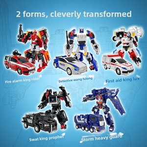 Juguete Robot Transformable Kabao Car God Fire Commander Rider Edición Élite para Niños de 14+ Años - Construcción de Plástico - Product Image 2