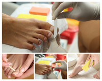 Kit complet de pédicure Dipsosable pour Nail Art, sélection parfaite pour démarrer une nouvelle entreprise avec quantité minimale de commande et une haute qualité