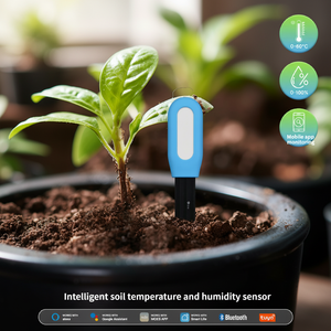 Capteur d'humidité du sol intelligent Tuya Bluetooth, capteur <span class=keywords><strong>de</strong></span> jardinage intelligent, moniteur <span class=keywords><strong>de</strong></span> température et d'humidité, irrigation automatisée, moderne - Product Image 4