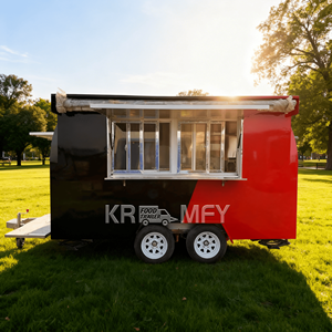 Chariot à pizza sur mesure pour restaurant, camion de boissons mobile, chariots de vente de nourriture de rue - Product Image 2