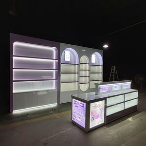 Vetrina Espositiva LED per Cosmetici, Prodotti Skincare e Make-up, Ecologica e Durevole per Negozi e <span class=keywords><strong>Showroom</strong></span> - Product Image 4