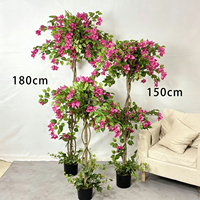 Décoration de mariage en plein air, plantes vertes artificielles personnalisées, faux arbre à fleurs de prunier triangulaire pour la décoration de la maison et de l'hôtel