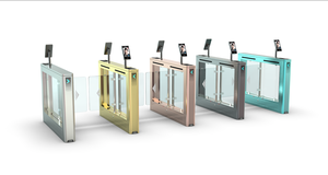 Barrières tournantes en acier inoxydable personnalisées OEM/ODM avec accès biométrique, contrôle NFC/RFID, protection IP68 - Product Image 3