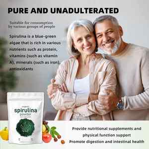 Polvere di Spirulina all'Ingrosso OEM Personalizzabile, Integratore Proteico, Vitamine, Minerali, Alimento Biologico per la Salute - Product Image 5