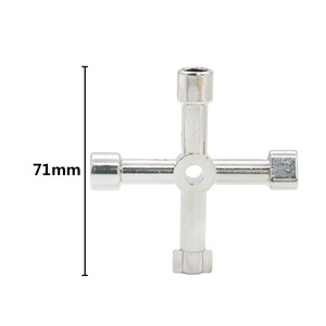 Llave Triangular Multifuncional con Abertura Cuadrada, Herramienta Métrica de Acero de Grado Industrial, Operación Manual, Un Solo Lado, 123 mm - Product Image 5