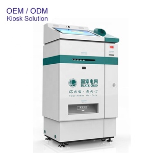 19 inch 21.5 inch màn hình cảm ứng kiosk tự Dịch vụ thiết bị đầu cuối 64 Bàn phím A4 giấy in kiosk với A4 Máy in Laser màu - Product Image 5