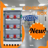 Boîtier de Combinaison PV Officiel TOMZN 6 Cordons 36 Voies 6 Entrées 6 Sorties 600V 16-63A Série HA Photovoltaïque avec FUSE MCB SPD IP65