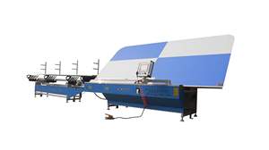 Ultima macchina di piegatura barra distanziatrice in alluminio automatica CNC controllata PLC per la produzione di vetro isolante e alluminio - Product Image 3