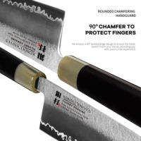 Couteau de chef KONOLL 9,5 pouces en acier à haute teneur en carbone de qualité supérieure, couteau à désosser et à découper pour la cuisine, vente en gros