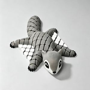 Modelo de Animal de Ardilla Voladora Impreso en 3D Personalizado, Figura de Juguete Multicolor para Niños, Servicio OEM, Prototipado Rápido para Regalo - Product Image 3