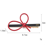 All Young French Hollow Bow Multi Color Acetate Plate Handmade Luxury Minimalist Daily Party Wholesale Custom Available