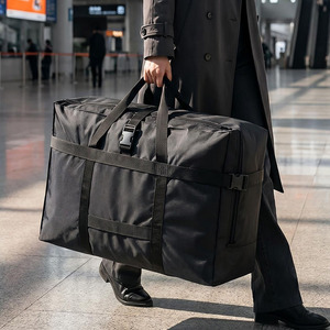 Travel Duffel Bag Large Capacity Oxford Cloth Waterproof Moving Storage Bag Unisex Black Green Blue Red JQ268 - Product Image 1