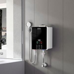 Calentador <span class=keywords><strong>de</strong></span> Agua Eléctrico Instantáneo <span class=keywords><strong>de</strong></span> Plástico Pequeño para el Hogar, Temperatura Constante para Baño y Aseo, Funciona con Batería, para <span class=keywords><strong>Autocaravanas</strong></span> y Alquileres <span class=keywords><strong>de</strong></span> Hoteles - Product Image 5