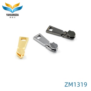 Bán buôn cao cấp tùy chỉnh túi dây kéo đầu của hợp kim kẽm kim loại trượt <span class=keywords><strong>5</strong></span> # dây kéo puller với zm1319 - Product Image 4