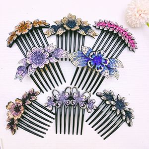 <span class=keywords><strong>Barrette</strong></span> à <span class=keywords><strong>cheveux</strong></span> de luxe en forme de fleur, avec strass et cristaux, <span class=keywords><strong>peigne</strong></span> à <span class=keywords><strong>cheveux</strong></span> de mariage pour mariée - Product Image 5