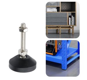 مسامير سيليكون لدعم القدم من النايلون قابلة للتعديل ، مسامير تثبيت التسوية ، قاعدة تثبيت الانزلاق ، تسوية أثاث القدمين - Product Image 6