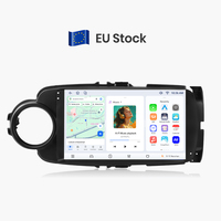 Radio para Auto Junsun con Android Carplay para Toyota Yaris 2012-2017, Ventilador de Enfriamiento Integrado, GPS, Navegación, Reproductor Multimedia