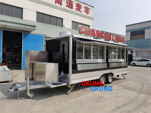UKUNG Promotion : Camion de restauration mobile avec véranda, remorque de camion de restauration, présentoir de camion de restauration - Product Image 2