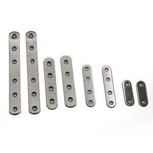 Soportes de ángulo recto de acero inoxidable, conectores de muebles de 180 grados de especificaciones múltiples, accesorios de hardware duraderos - Product Image 4