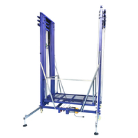 Plateforme élévatrice électrique pliable et portable de 4m, 6m, 8m, homologuée CE, pour la décoration intérieure et la manutention de matériaux