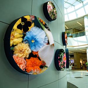 Pantalla LED Circular de 1.2m con Píxeles P2 para Interiores, Video Wall LED Circular para Exposiciones y Eventos Comerciales - Product Image 2