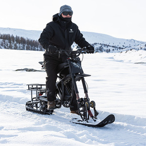 Bicicleta eléctrica de montaña Ridingtimes GT73 PRO de 3 velocidades con motor en el buje trasero, estilo bicicleta urbana, batería de litio de 60V 36Ah, e-MTB - Product Image 5