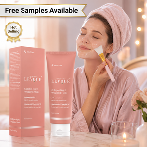 Maschera Notturna Avvolgente Peel-Off Viso e Corpo con Collagene Idrolizzato Coreano a Marchio Privato, Crema Anti-Invecchiamento per una Pelle di Vetro Senza Pori - Product Image 1