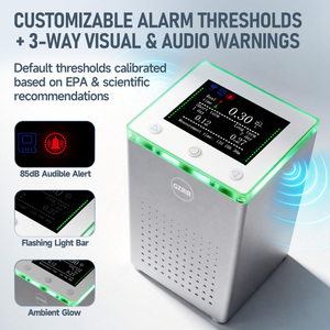 Detector de <span class=keywords><strong>gas</strong></span> radón portátil de fábrica, suelo, agua, aire, escena industrial, pantalla LCD digital, sensor de espectrometría, <span class=keywords><strong>medidor</strong></span> de radón - Product Image 1